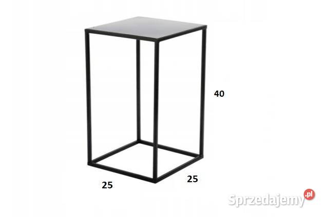 Kwietnik metalowy stojak 40 LOFT Dekoracje i ozdoby Trębaczew