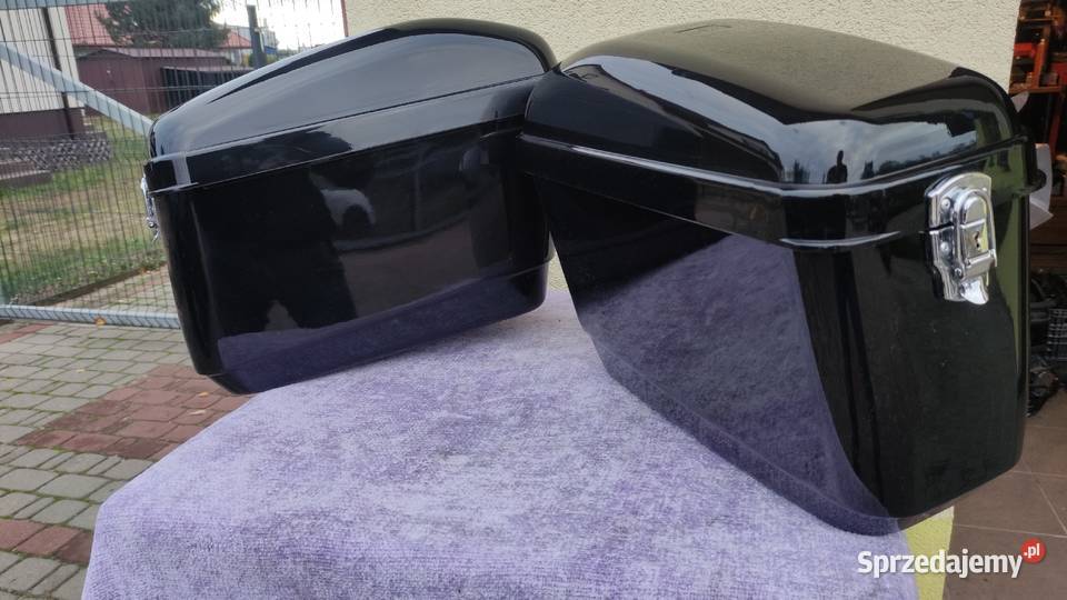 Kufry boczne do motocykla kuferki 20 l Księżyno