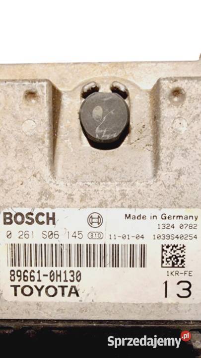 TOYOTA AYGO 10 STEROWNIK SILNIKA 0261S06145 osobowe Gliwice