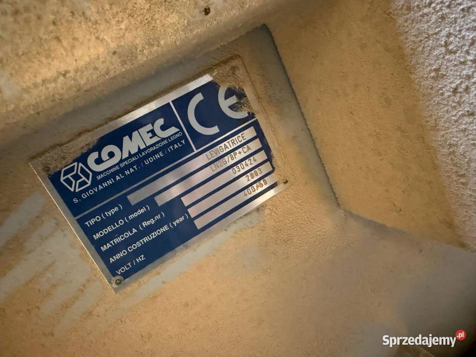 Szlifierka dwustronna COMEC LN2G8PCA Juszczyn