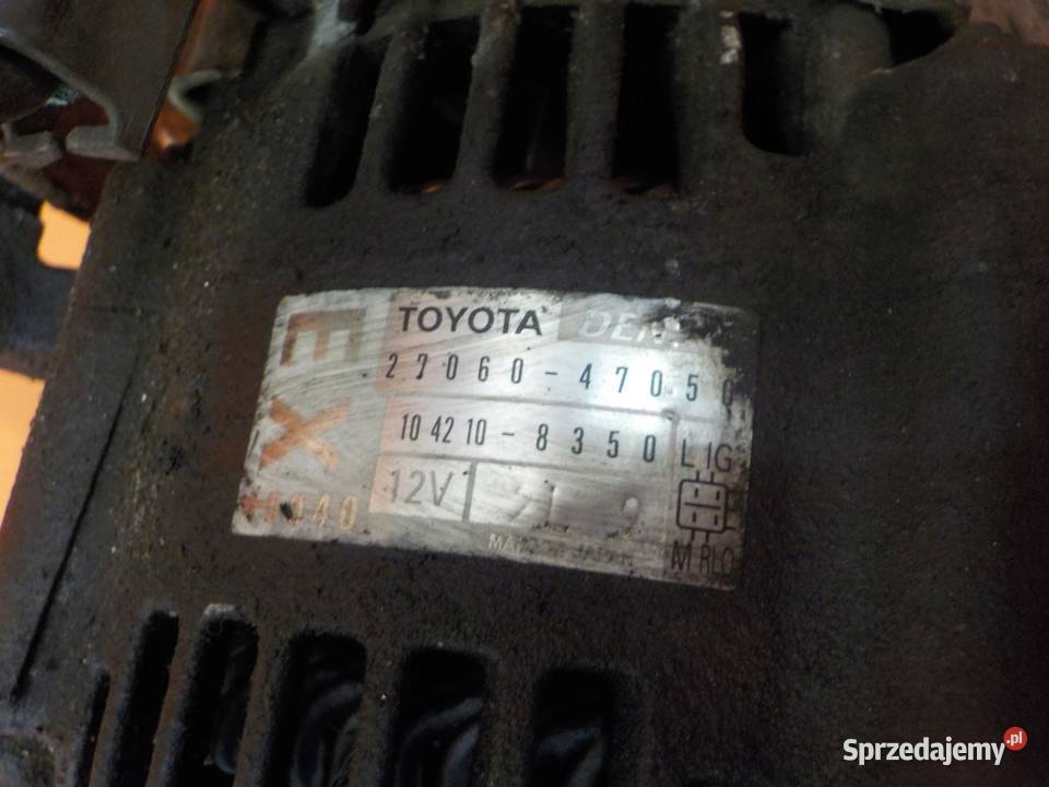 URBAN CRUISER 13 09r 100 1 alternator 2706047050 Suków