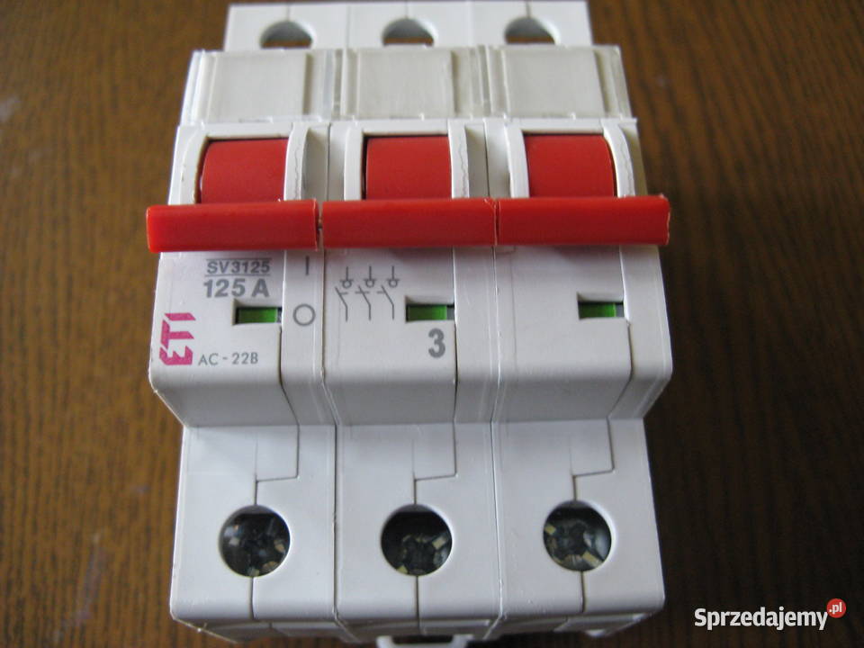 rozłącznik izolacyjny SV3125 śląskie Sosnowiec sprzedam