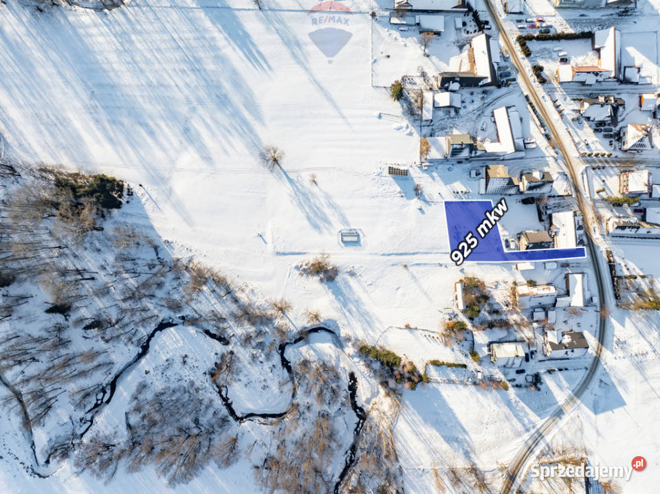 Działka budowlana Ciche utwardzona małopolskie sprzedam