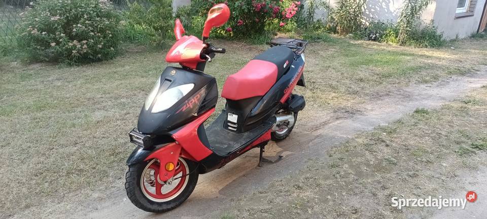 Zipp Quantum GT5 50cc Silnik 2T opłaty aktualne nieuszkodzony Patrzyków
