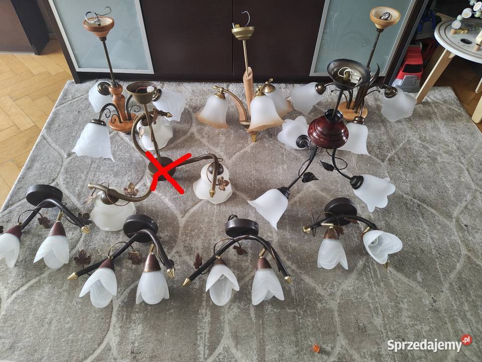 Lampy wiszące podkarpackie Dębica sprzedam