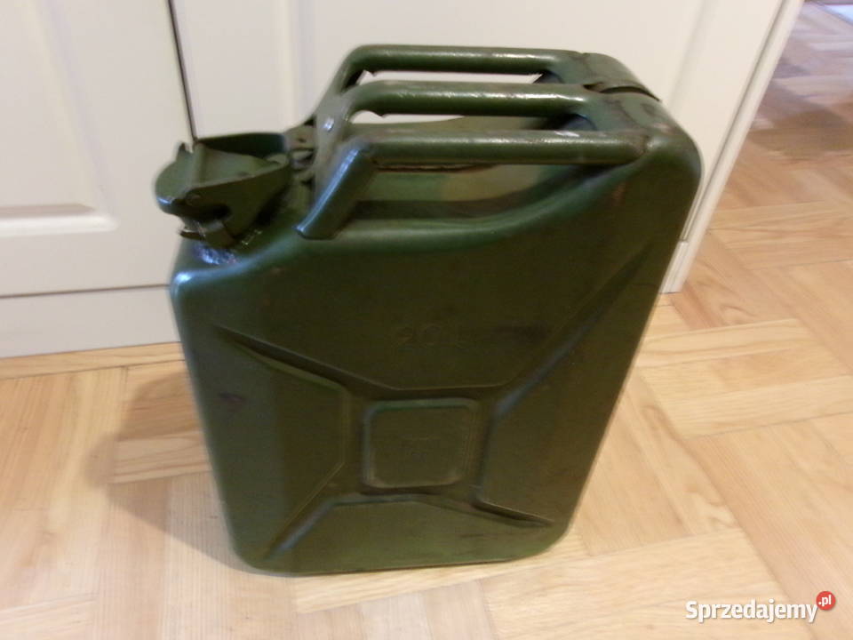 Kanister blaszany 20 litrów Legionowo sprzedam