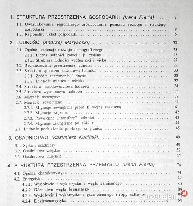Geografia gospodarcza Polski Irena Fierla Chełm
