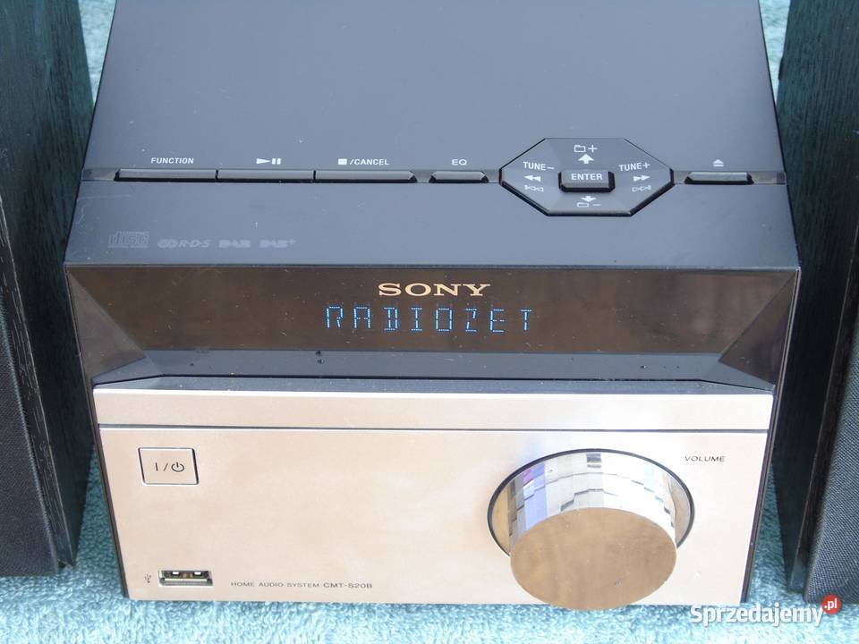 Wieża Sony USB mp3 CD RDS AUXkolumny DOSTAWA Jasło