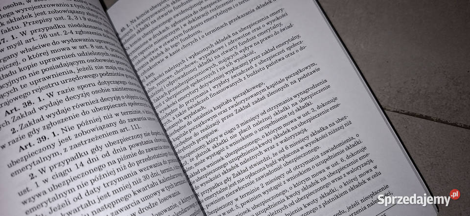 Pierwsze wydanie poradnika ZUS Tymorek 1999 Łęczyca