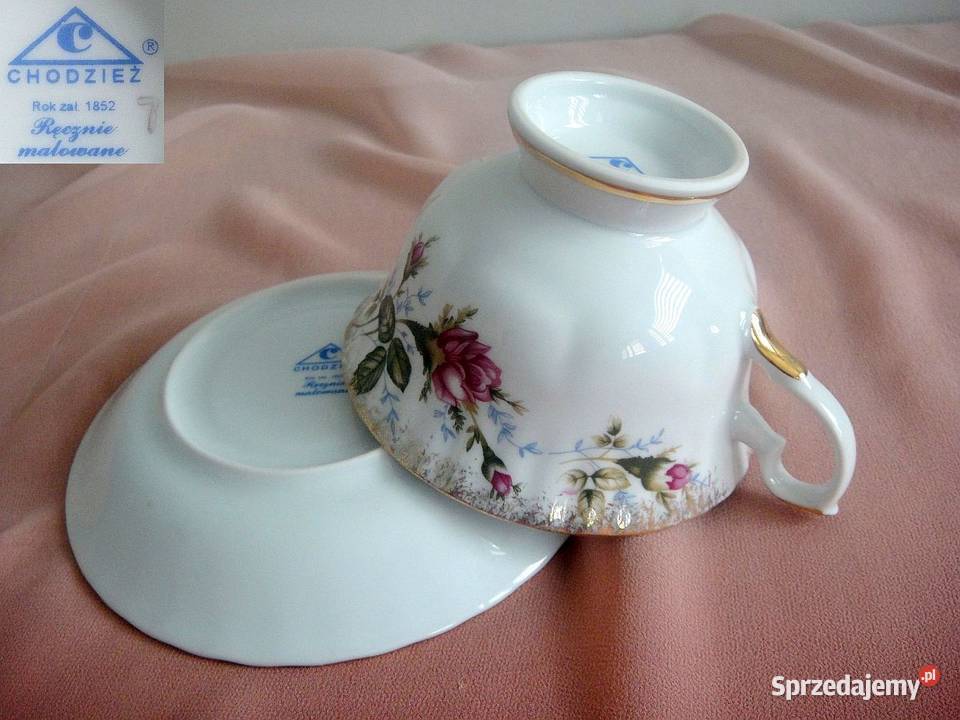 Zestaw do kawy 11 filiżanka podstawka porcelana Ceramika i szkło świętokrzyskie Kielce sprzedam