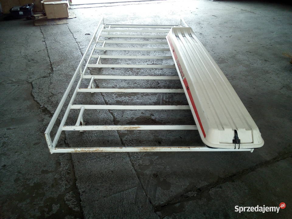 Bagażnik dachowy z boxem na vw t4 caravella stan Wałbrzych