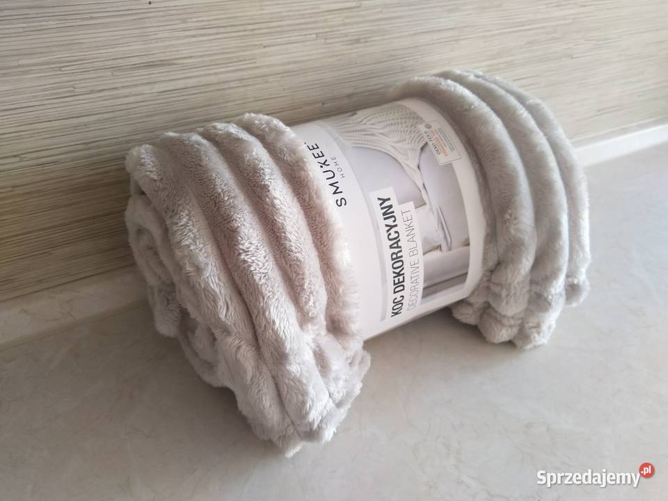 NAJTANIEJ Koc Dekoracyjny Kocyk Narzuta 3kolory Zabrze