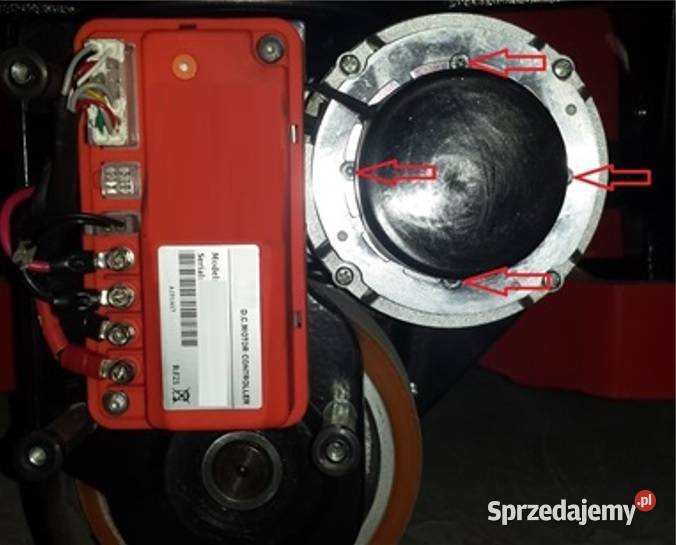 Hamulec elektromagnes wózek paletowy PPT15 Kornica