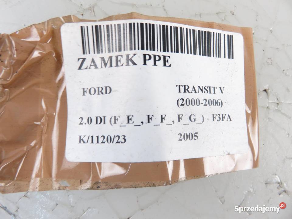 ZAMEK PRAWY PRZEDNI FORD TRANSIT V 20002006 sprzedam