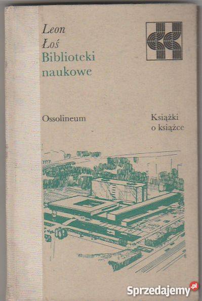 7843 BIBLIOTEKI NAUKOWE LEON ŁOŚ małopolskie Czyrna