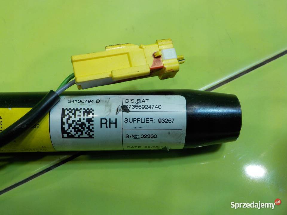 FIAT 500L 14 B 14r 5D pas bezpieczenstwa prawy Wyposażenie wnętrza Suków sprzedam