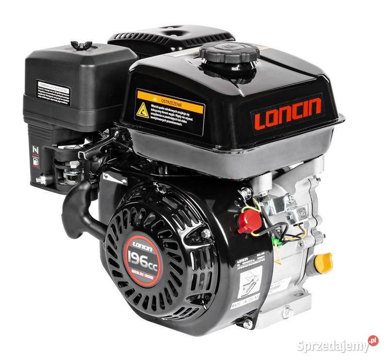 Silnik Loncin G200FAS wał poziomy 20 mm 50 mm Opalenica sprzedam