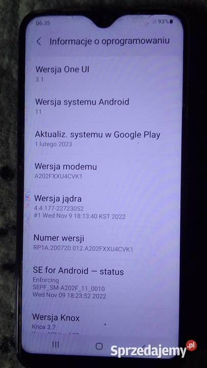 Samsung A20e telefon sprzedam Pyrzyce