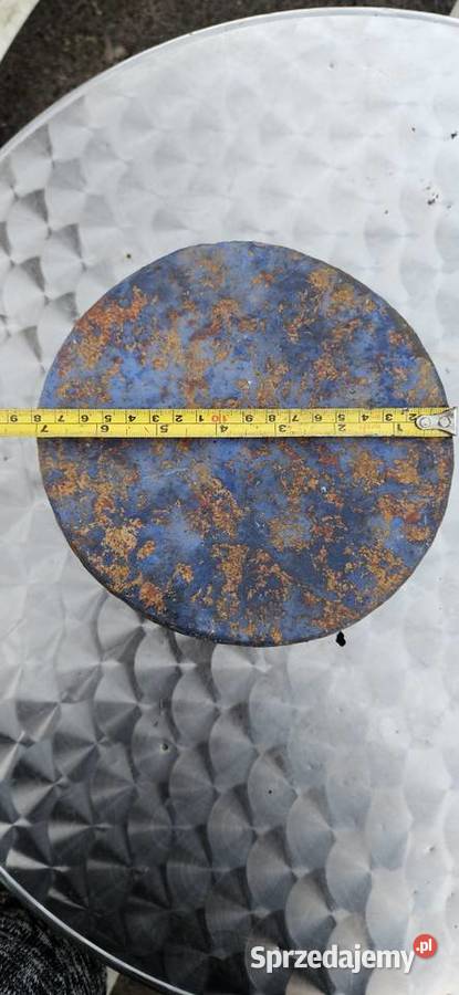 Stare metalowe zabytkowe poidełko ptaków Barlinek