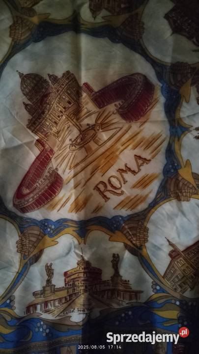 Apaszka z motywami Rzymu sprzedam
