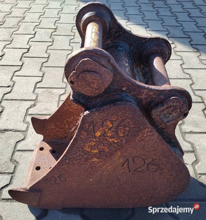 Łyżka Minikoparki Cat 3025 szer25 sworz35mm 126