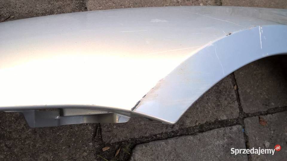 Bmw 6 e63 e64 błotnik przedni przod lewy srebrny osobowe Łódź