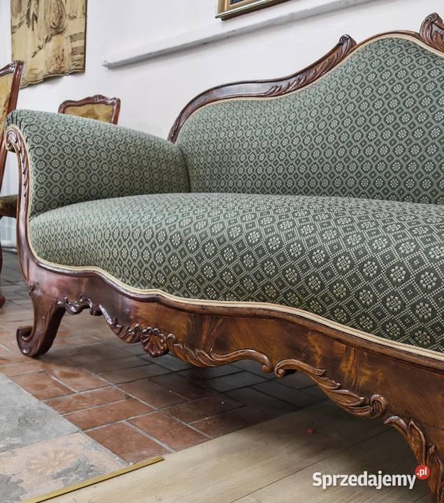 Kanapa biedermeier 1850r oryginał w stanie Sandomierz