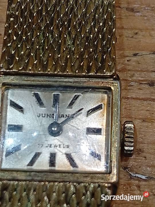 Zegarki damskie vintage pozlacane Nysa
