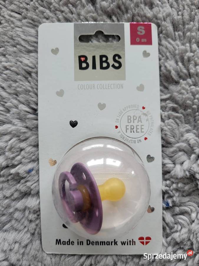 Bibs smoczek uspokajający kauczukowy 0m 1 Częstochowa sprzedam