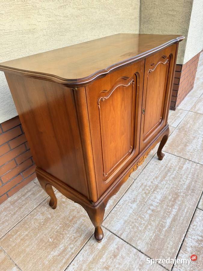 Komoda stylowa Ludwikowa szafka gięte nogi Garwolin