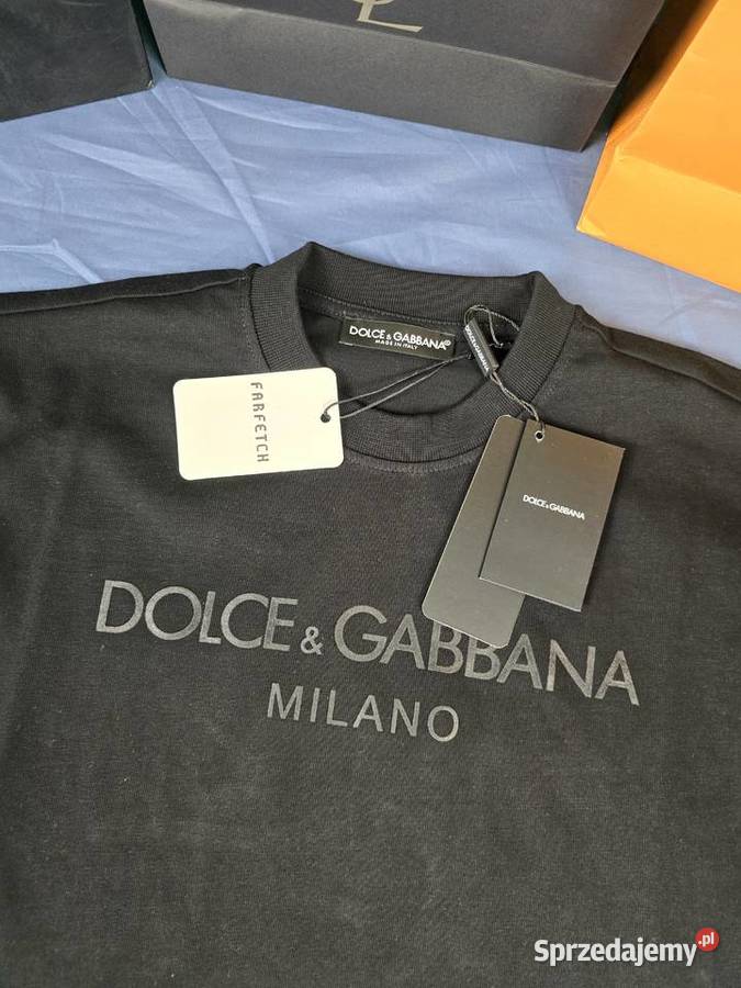 Koszulka DG dolce gabbana premium czarna małopolskie Wadowice