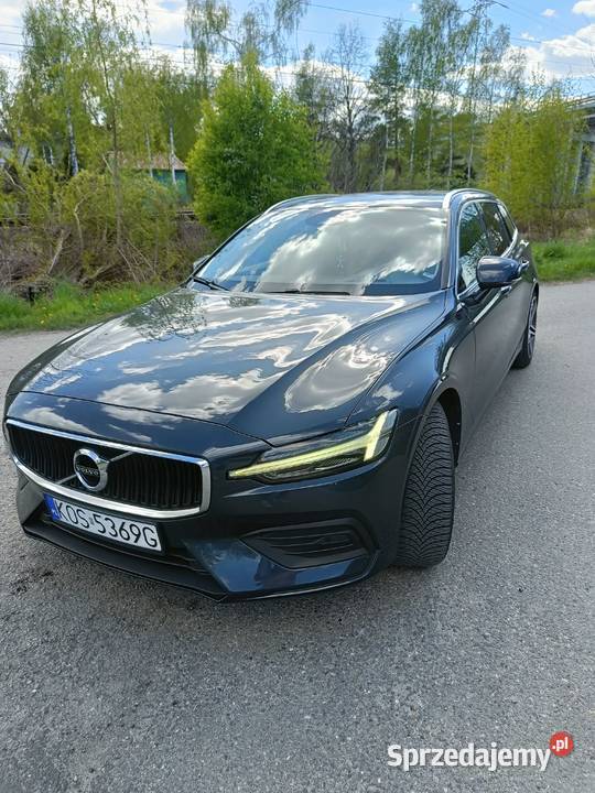 Volvo V60 II D3 20 Diesel Automat 8HP Momentum nieuszkodzony Oświęcim sprzedam