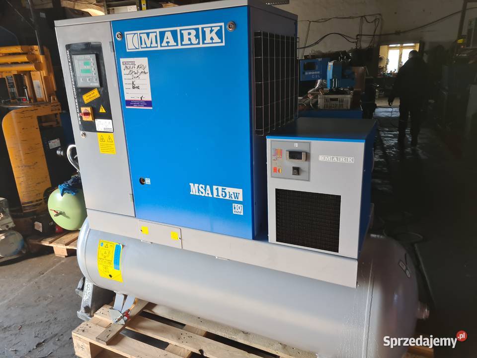 Kompresor śrubowy MARK MSA 15 15 kw Kompresory i osprzęt wielkopolskie Zduny sprzedam