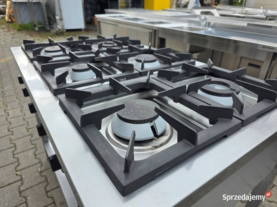 Kuchnia Gazowa 6 Palnikowa STALGAST Moc 325 kW