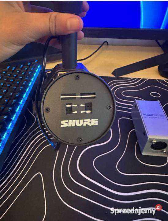 Shure SM7B Mic booster Focusrite Scarlett Solo Radom