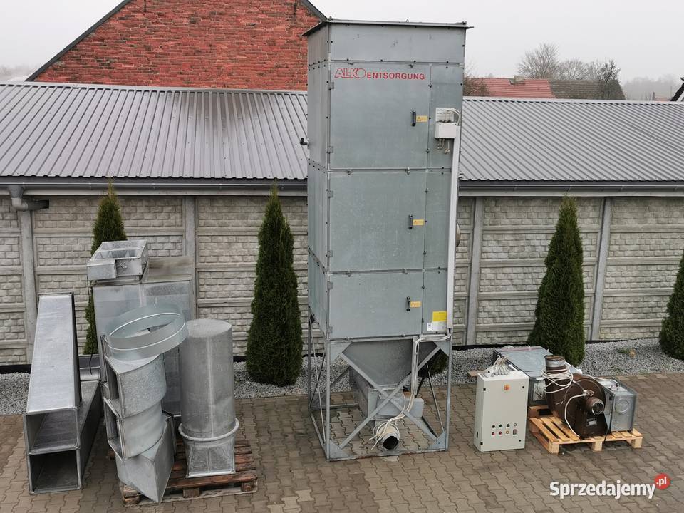 Wyciąg trocinodciąg pyłufiltr samoczyszczący Zdziechowice