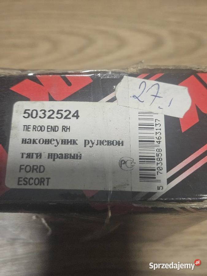 Końcówka drążka kierowniczego poprzecznego Ford osobowe Żory sprzedam