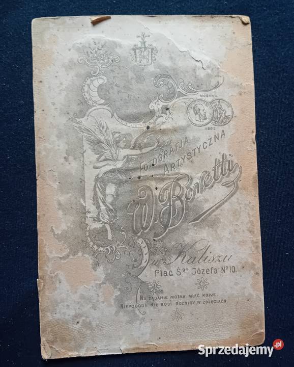 Stara fotografia księża z kaliskiej parafii W Koźminek