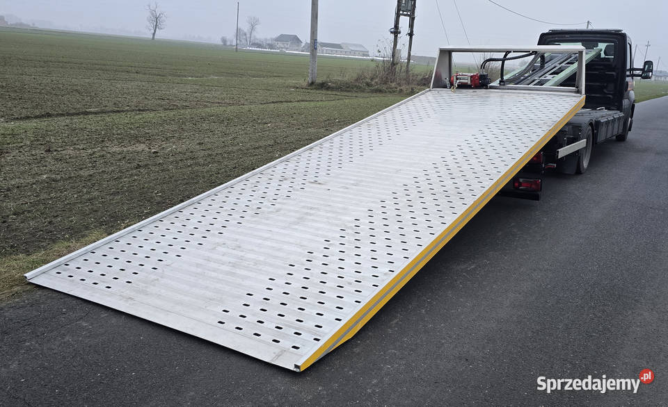 Platforma hydrauliczna zjeżdżana stalalu 655x210 sprzedam