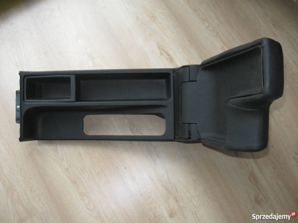 Podłokietnik BMW e36 czarna skóra tunel Łęczna