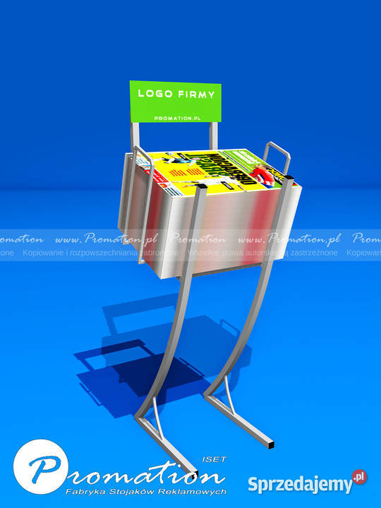 Stojaki i ekspozytory na gazety prasę ulotki Warszawa