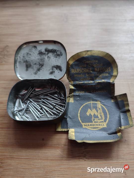 Igły do starych gramofonów miedziane stalowe Warszawa