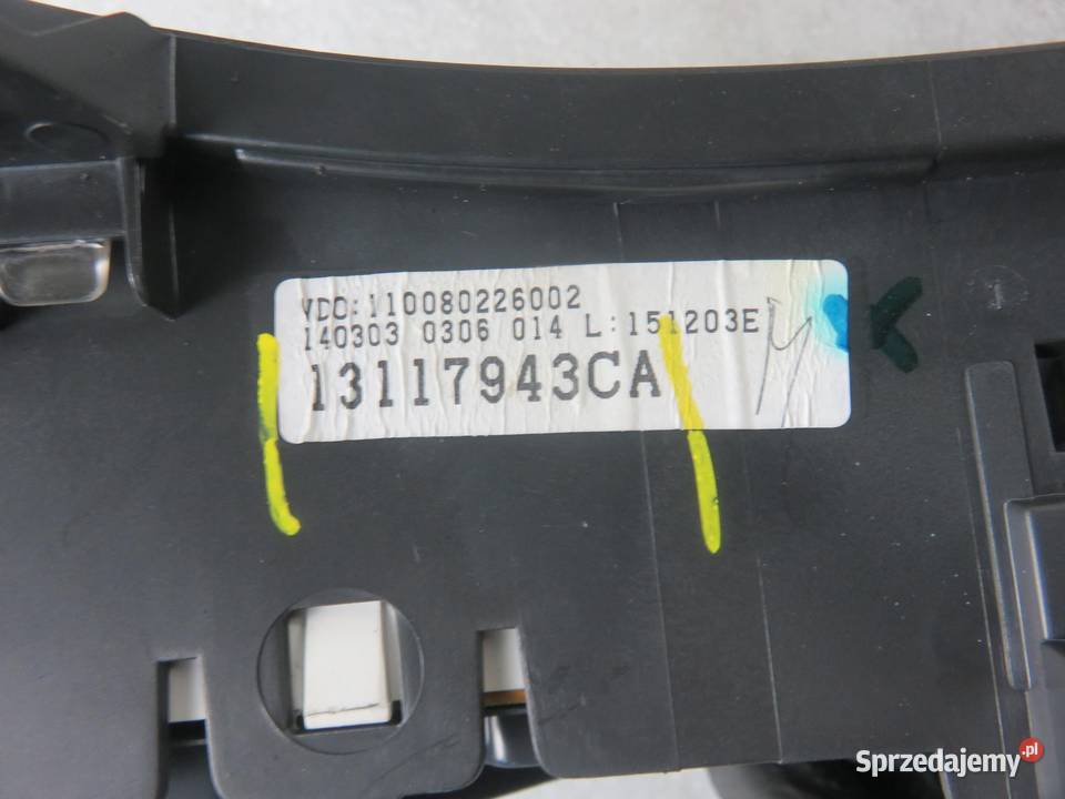 LICZNIK OPEL CORSA C 17 DI 13117943CA małopolskie