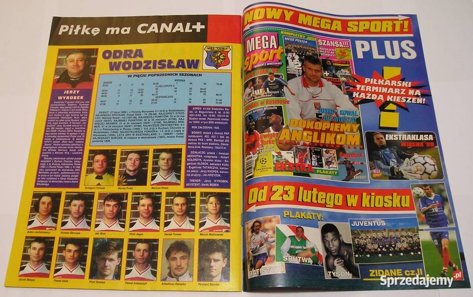 MAGAZYN SPORTOWY SKARB KIBICA LIGA 1999 Łódź sprzedam