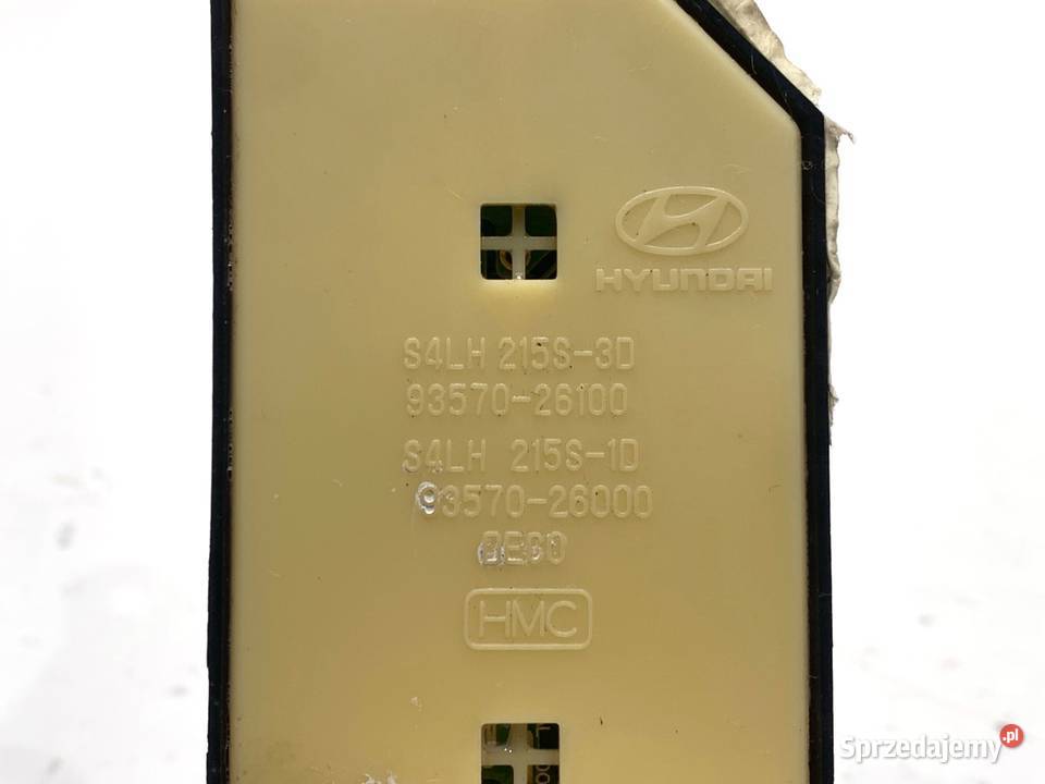 PRZEŁĄCZNIK SZYB HYUNDAI SANTE FE I 9357026100 osobowe sprzedam
