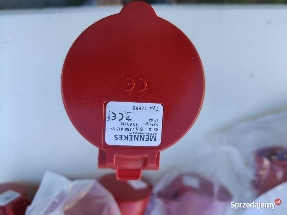 Gniazdka wtyczki 3 fazowe 63 A 32A 16A śląskie Miedary