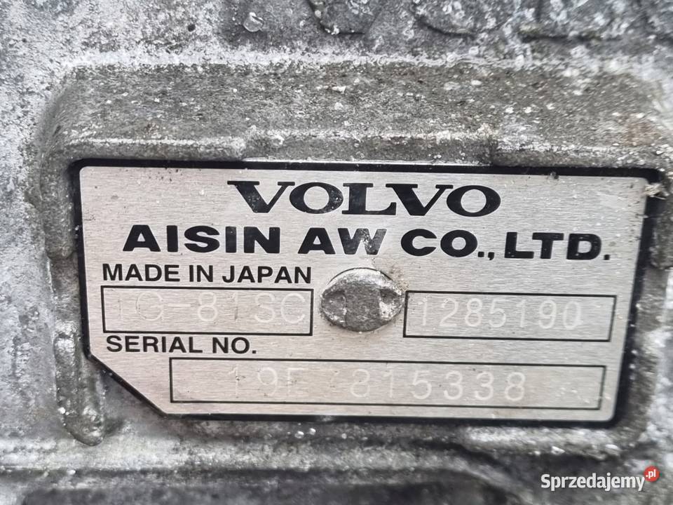 AUTOMATYCZNA SKRZYNIA BIEGÓW Volvo S90 V90 II 20