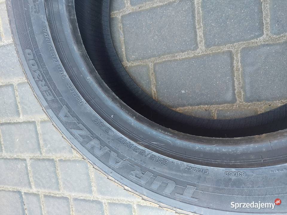 Opony nowe 215 55 17 Bridgestone turanza Łobżenica sprzedam