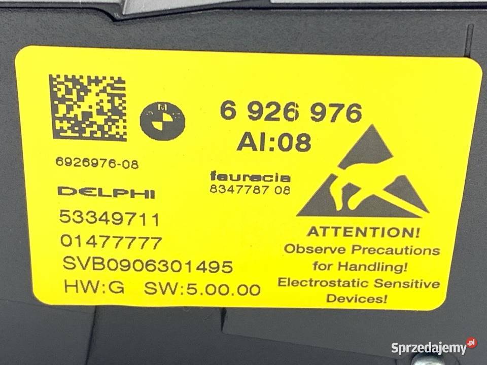 PRZEŁĄCZNIK FOTELA PRAWY BMW E70 6926976 SUV Fotele i kanapy