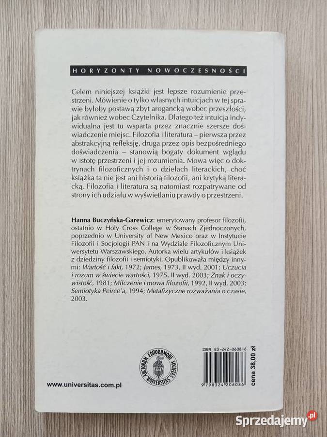 Miejsca strony Przyczynek do fenomenologii Kraków